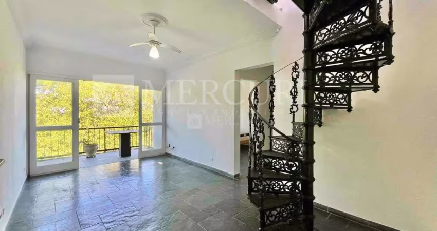 Cobertura no guarujá, enseada, duplex, 3 quartos, sendo 2 suítes e sacada - mercuri imóveis - imobiliária no guarujá