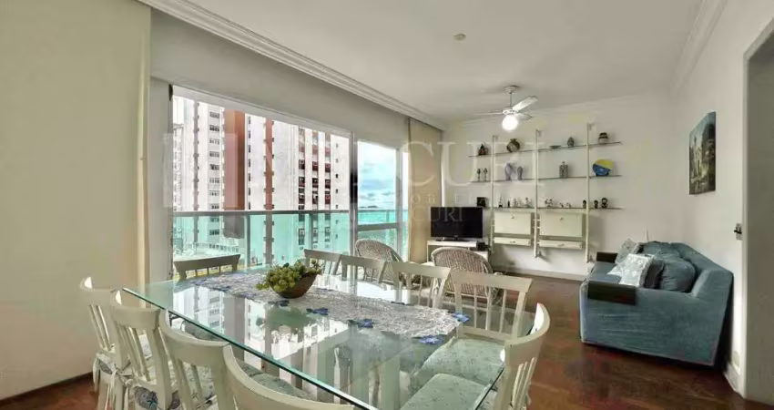 Apartamento no guarujá, pitangueiras, 3 quartos e sacada com vista para o mar - mercuri imóveis - imobiliária no guarujá