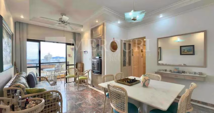 Apartamento no guarujá, enseada, 3 quartos e prédio com lazer - mercuri imóveis - imobiliária no guarujá