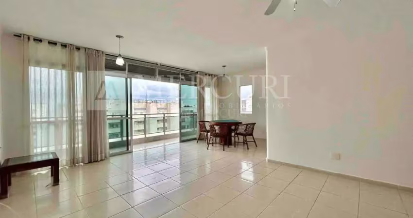 Apartamento no guarujá, pitangueiras, espaçoso, 3 quartos, vista parcial para o mar - mercuri imóveis - imobiliária no guarujá.