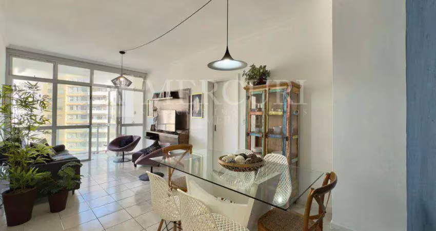 Apartamento no guarujá, pitangueiras, com vista mar, 2 quartos - mercuri imóveis - imobiliária no guarujá