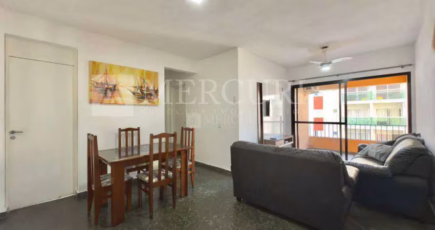 Apartamento no guarujá, enseada, 2 quartos, sendo 1 suíte e prédio com lazer - mercuri imóveis - imobiliária no guarujá