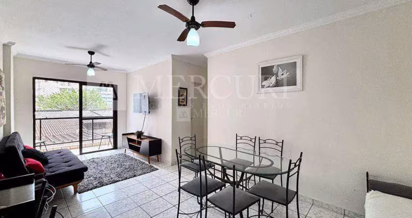 Apartamento no guarujá, enseada, 2 quartos e sacada - mercuri imóveis - imobiliária no guarujá