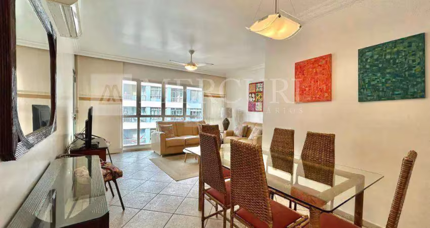 Apartamento no guarujá, pitangueiras, 3 quartos, sendo 1 suíte e sacada com vista para o mar - mercuri imóveis - imobiliária no guarujá