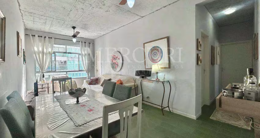 Apartamento no guarujá, pitangueiras, mobiliado, próximo da praia, 2 quartos e sacada - mercuri imóveis - imobiliária no guarujá