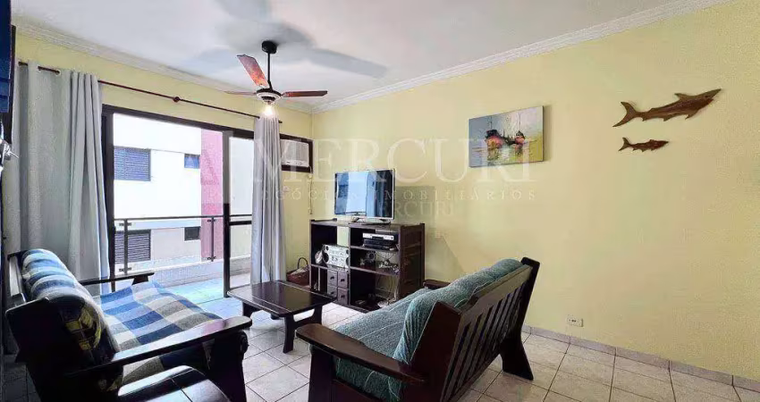 Apartamento no guarujá, enseada, 4 quartos, sendo 1 suíte, sacada e prédio com lazer - mercuri imóveis - imobiliária no guarujá.