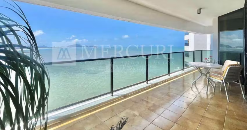 Apartamento no guarujá, astúrias, 3 quartos, 3 suíte e sacada com vista para o mar  - mercuri imóveis - imobiliária no guarujá