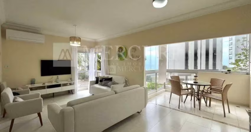 Apartamento no guarujá, astúrias, 3 quartos, sendo 1 suíte e sacada com vista para o mar - mercuri imóveis - imobiliária no guarujá.