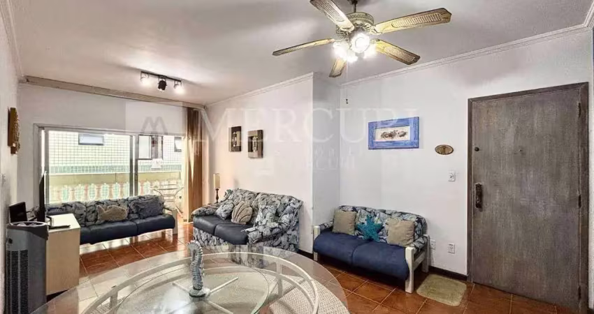 Apartamento no guarujá, enseada, 2 quartos e sacada - mercuri imóveis - imobiliária no guarujá