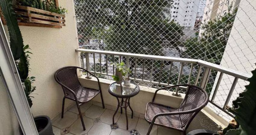 Apartamento para Venda em São Paulo, Brooklin Paulista, 2 dormitórios, 1 suíte, 2 banheiros, 1 vaga