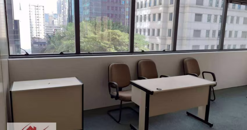 Conjunto para alugar, 130 m² por R$ 10.581,62/mês - Brooklin - São Paulo/SP
