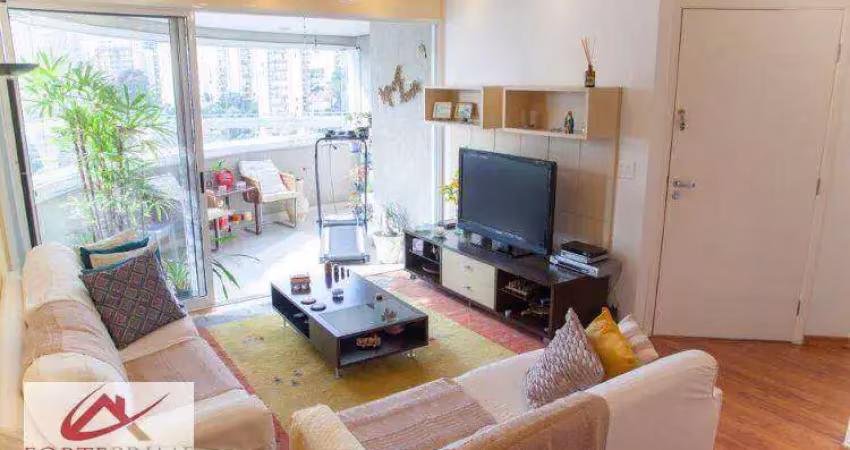Apartamento com 3 dormitórios à venda, 115 m² por r$ 1.400.000,00 - brooklin - são paulo/sp