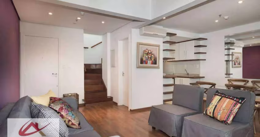 Apartamento Duplex para alugar, 64 m² por R$ 8.505,08/mês - Planalto Paulista - São Paulo/SP