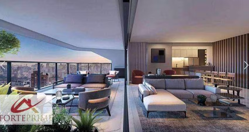 Apartamento à venda, 134 m² - Chácara Santo Antônio - São Paulo/SP
