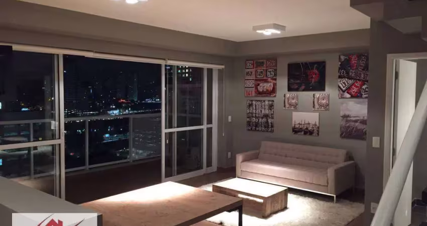 Apartamento com 1 dormitório à venda, 89 m² por r$ 1.780.000,00 - brooklin - são paulo/sp