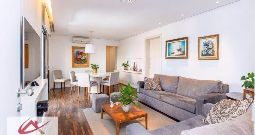 Apartamento com 3 dormitórios à venda, 120 m² por R$ 1.580.000,00 - Moema - São Paulo/SP
