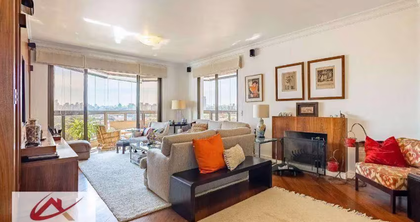 Apartamento com 4 dormitório 3 suítes  à venda  rua pascal 1160 campo belo