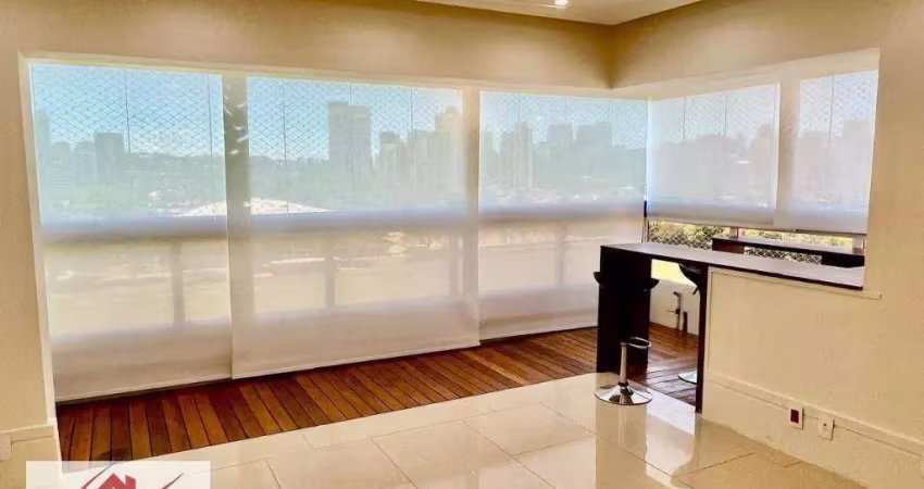 Apartamento para alugar, 222 m² por R$ 25.788,00/mês - Brooklin - São Paulo/SP