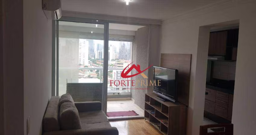 Apartamento com 1 dormitório à venda Rua Castilho 155 Brooklin