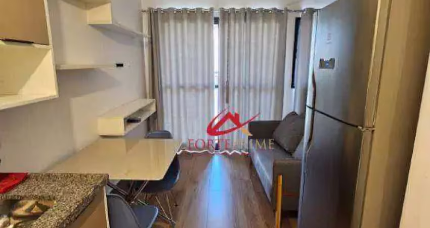Studio com 1 dormitório para alugar, 27 m² por r$ 3.290,00/mês - campo belo - são paulo/sp