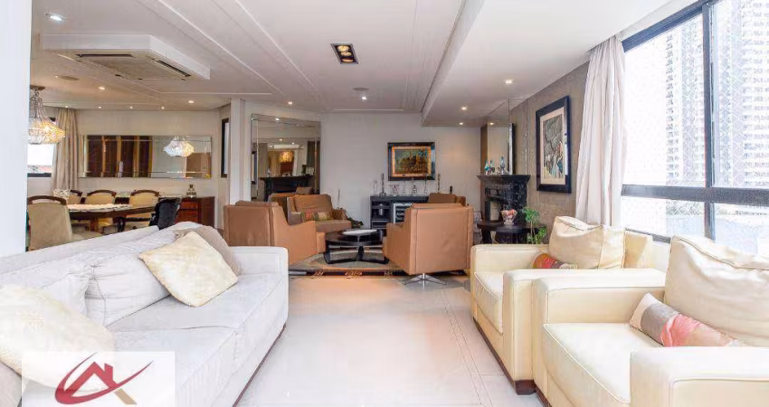 Apartamento com 3 dormitórios à venda, 220 m² por R$ 3.120.000,00 - Moema - São Paulo/SP
