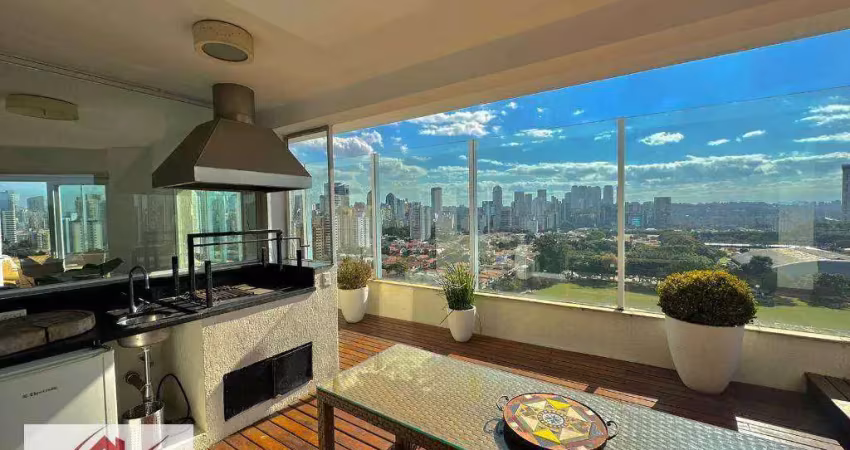 Cobertura com  420 m² 4 suítes 6 vagas de garagem para venda ou locação Rua Nebraska - Brooklin - São Paulo/SP