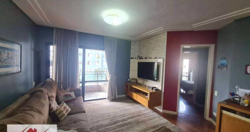 Apartamento com 100 m² 3 dormitórios 1 suíte 2 vagas à venda Rua Flórida - Brooklin