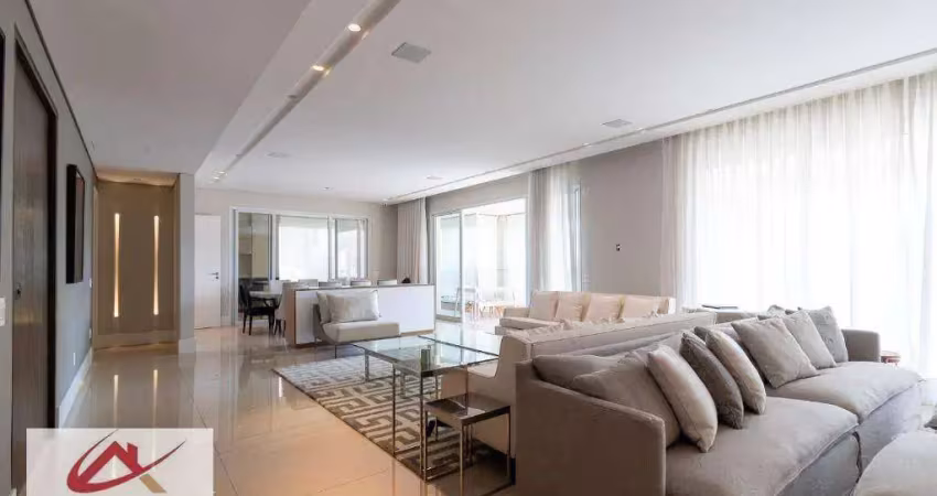 Apartamento à venda, 405 m² por r$ 10.300.000,00 - moema - são paulo/sp
