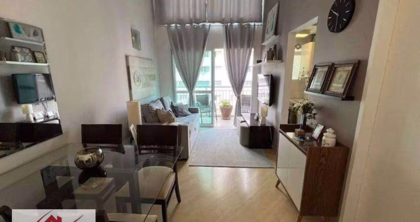 Apartamento Duplex com 1 dormitório à venda, 44 m² por R$ 910.000,00 - Moema - São Paulo/SP