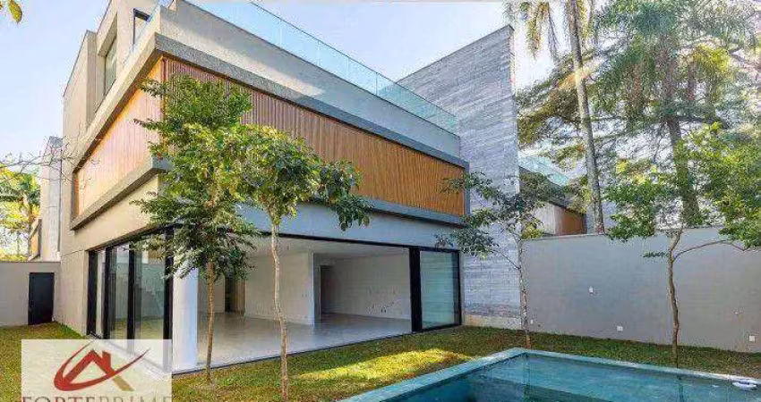 Casa à venda, 867 m² por r$ 10.200.000,00 - brooklin - são paulo/sp