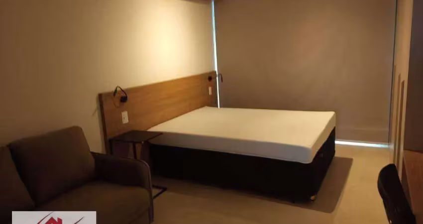 Studio para alugar, 42 m² por r$ 3.686,10/mês - brooklin - são paulo/sp
