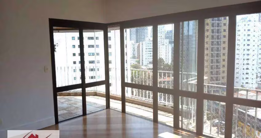 Apartamento com 3 dormitórios à venda, 177 m² por r$ 3.198.000,00 - moema - são paulo/sp