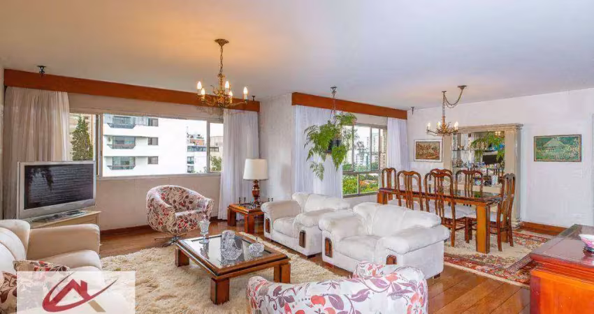 Apartamento com 4 dormitórios à venda, 164 m² por r$ 1.695.000,00 - campo belo - são paulo/sp