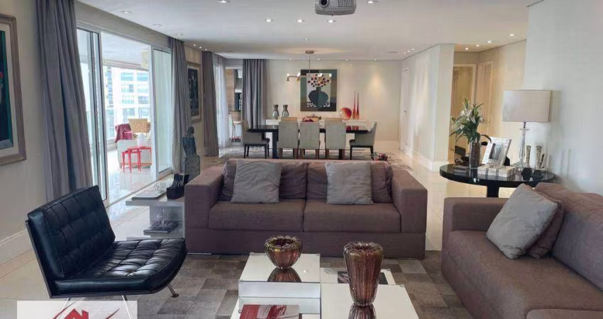 Apartamento, 380 m² - venda por R$ 10.000.000,00 ou aluguel por R$ 54.300,00 - Campo Belo - São Paulo/SP