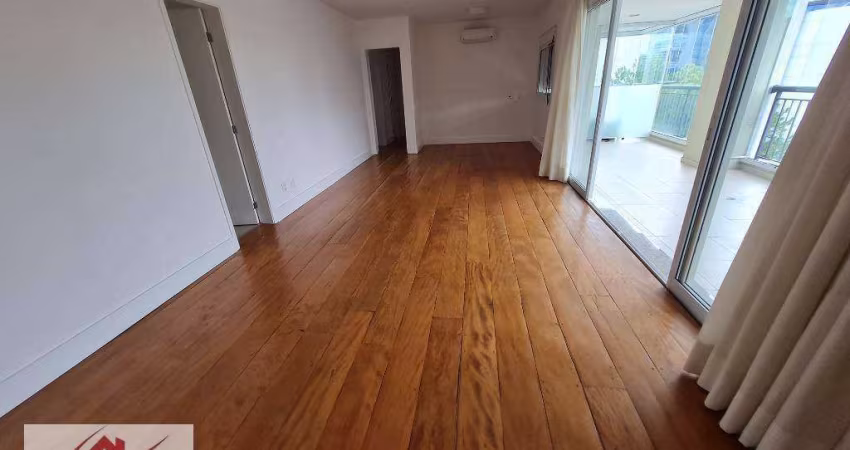 Apartamento para alugar, 138 m² por R$ 11.576,00/mês - Brooklin - São Paulo/SP