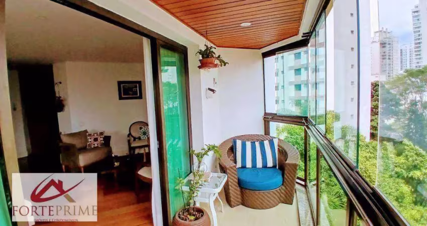 Apartamento com 3 dormitórios à venda, 168 m² por R$ 2.790.000,00 - Campo Belo - São Paulo/SP