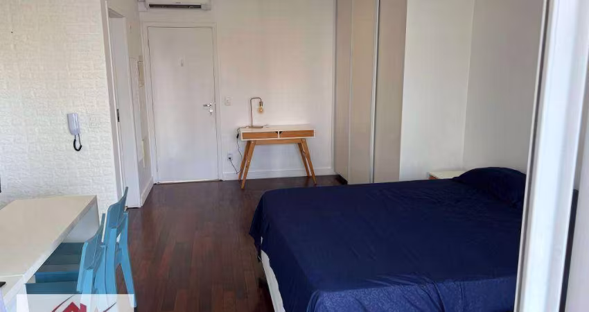 Studio com 1 dormitório, 35 m² - venda por R$ 480.000,00 ou aluguel por R$ 4.800,00/mês - Brooklin - São Paulo/SP