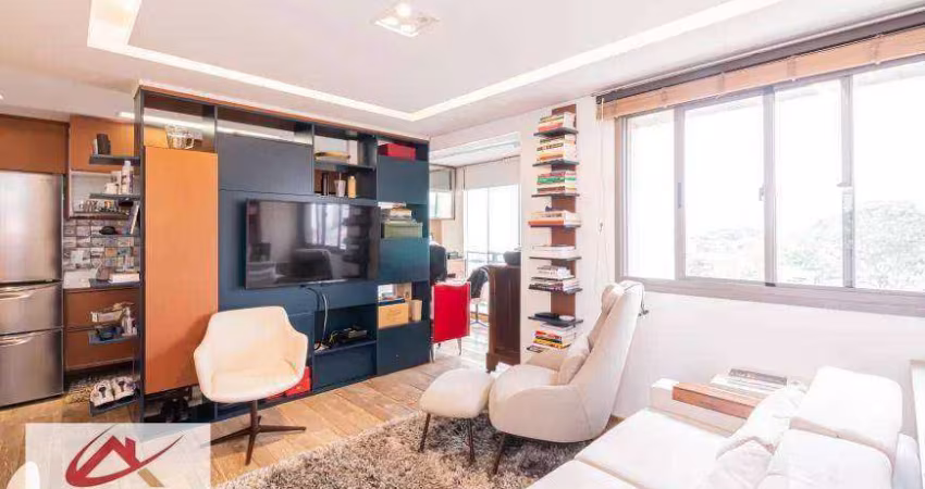Apartamento, 63 m² - venda por R$ 880.000,00 ou aluguel por R$ 8.593,00/mês - Brooklin - São Paulo/SP