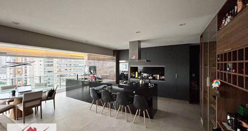 Apartamento à venda, 130 m² por R$ 3.385.000,00 - Brooklin - São Paulo/SP
