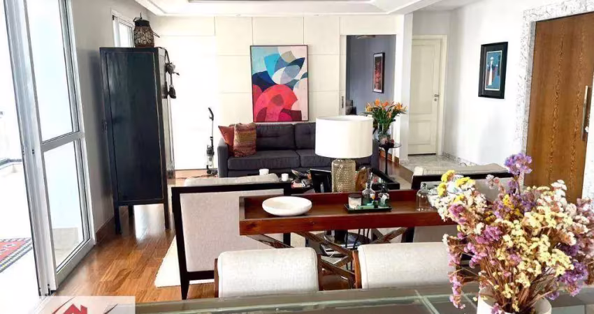 Apartamento à venda, 252 m² por r$ 3.800.000,00 - campo belo - são paulo/sp