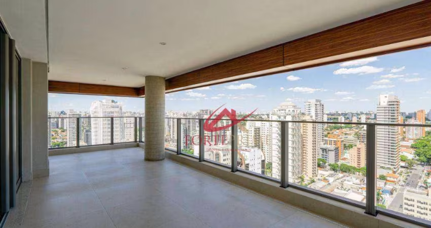 Apartamento com 4 dormitórios à venda, 232 m² por R$ 4.150.000,00 - Brooklin - São Paulo/SP