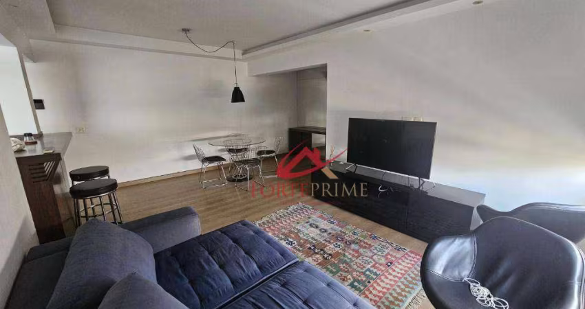 Apartamento, 82 m² - venda por R$ 1.300.000,00 ou aluguel por R$ 9.500,00/mês - Itaim - São Paulo/SP