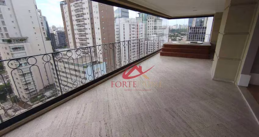 Apartamento com 5 dormitórios para alugar, 512 m² - vila olímpia - são paulo/sp