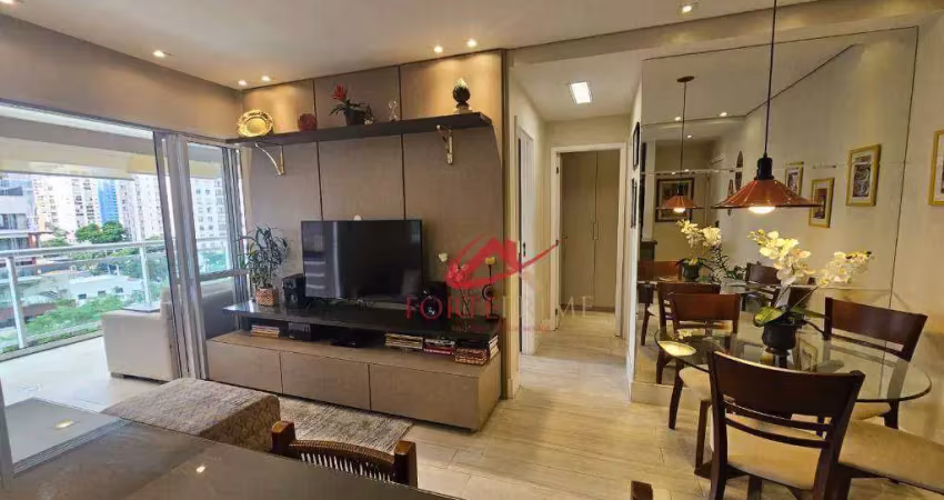 Apartamento para alugar, 72 m² por R$ 10.400,00/mês - Brooklin - São Paulo/SP