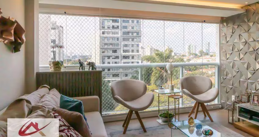 Apartamento com 2 dormitórios à venda, 70 m² por R$ 1.170.000,00 - Campo Belo - São Paulo/SP