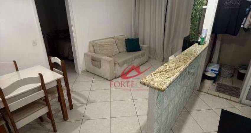 Apartamento para alugar, 47 m² por R$ 5.820,00/mês - Brooklin - São Paulo/SP