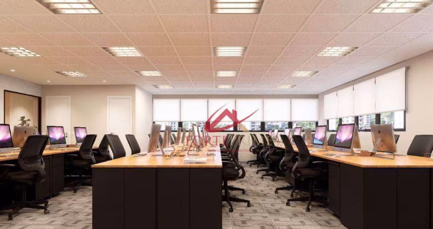 Andar Corporativo para alugar, 300 m² por R$ 46.125,00/mês - Brooklin - São Paulo/SP