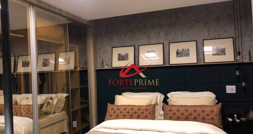 Apartamento com 1 dormitório à venda, 47 m² por R$ 855.000,00 - Campo Belo - São Paulo/SP