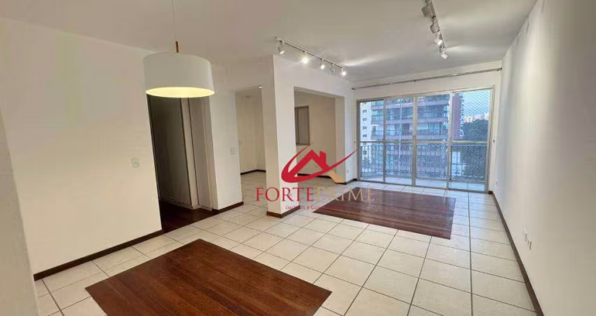 Apartamento com 2 dormitórios para alugar, 90 m² por R$ 6.374,00/mês - Campo Belo - São Paulo/SP