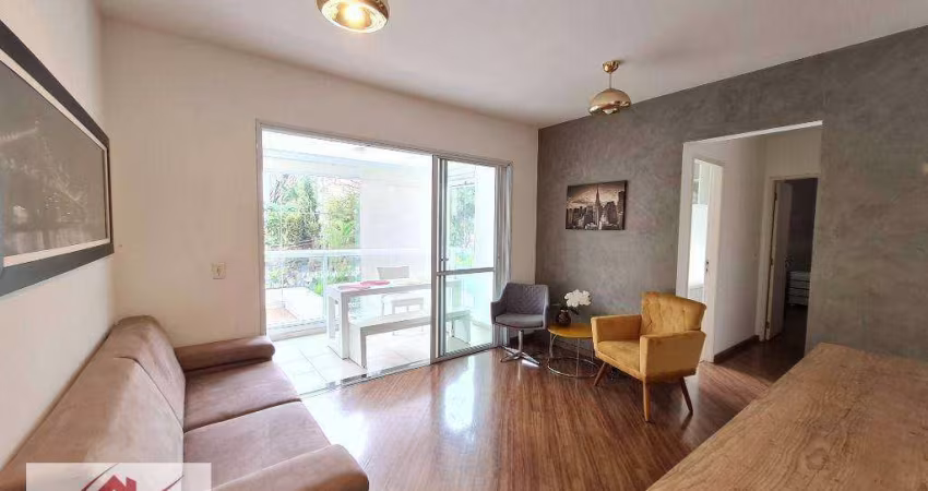 Apartamento com 2 dormitórios à venda, 70 m² por R$ 880.000,00 - Brooklin - São Paulo/SP